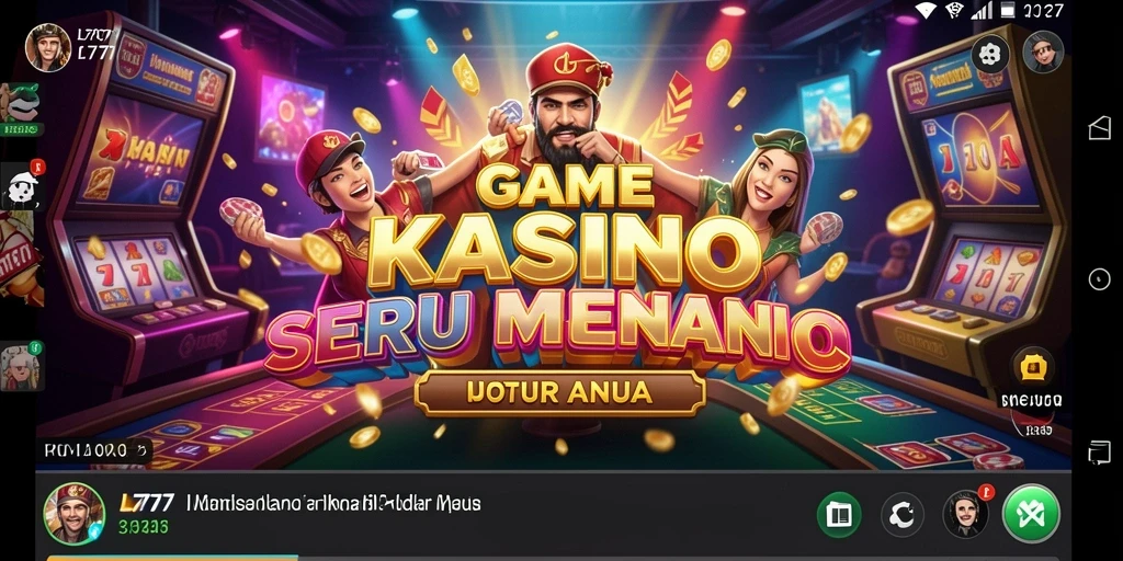Tampilan gameplay L777 yang mengasyikkan dan penuh warna.
